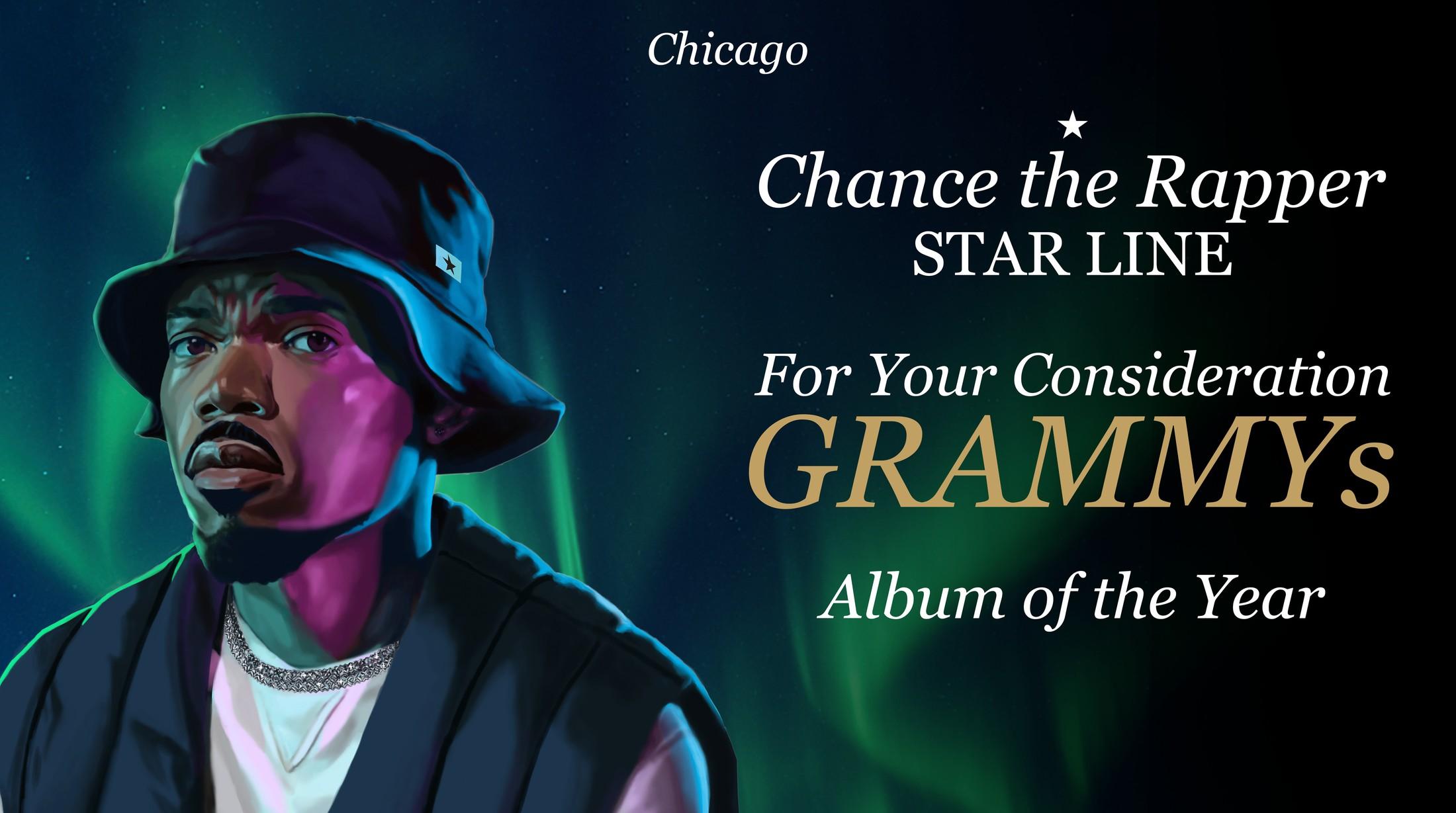 STAR LINE — GRAMMYs · FOR YOUR CONSIDERATION — Billboard Design · Creative Direction