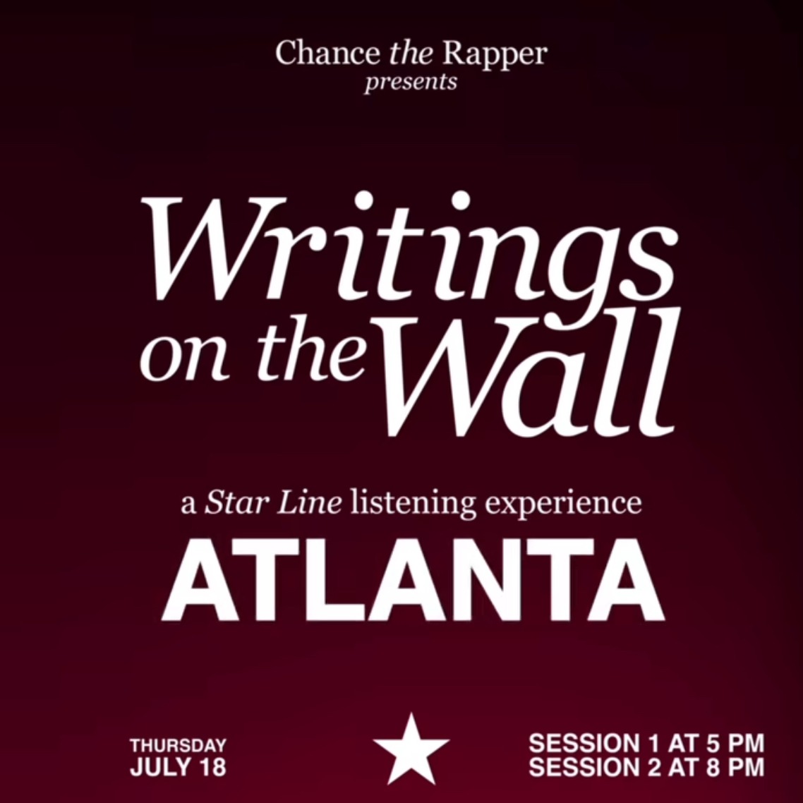 WRITINGS ON THE WALL — writings on the wall atlanta