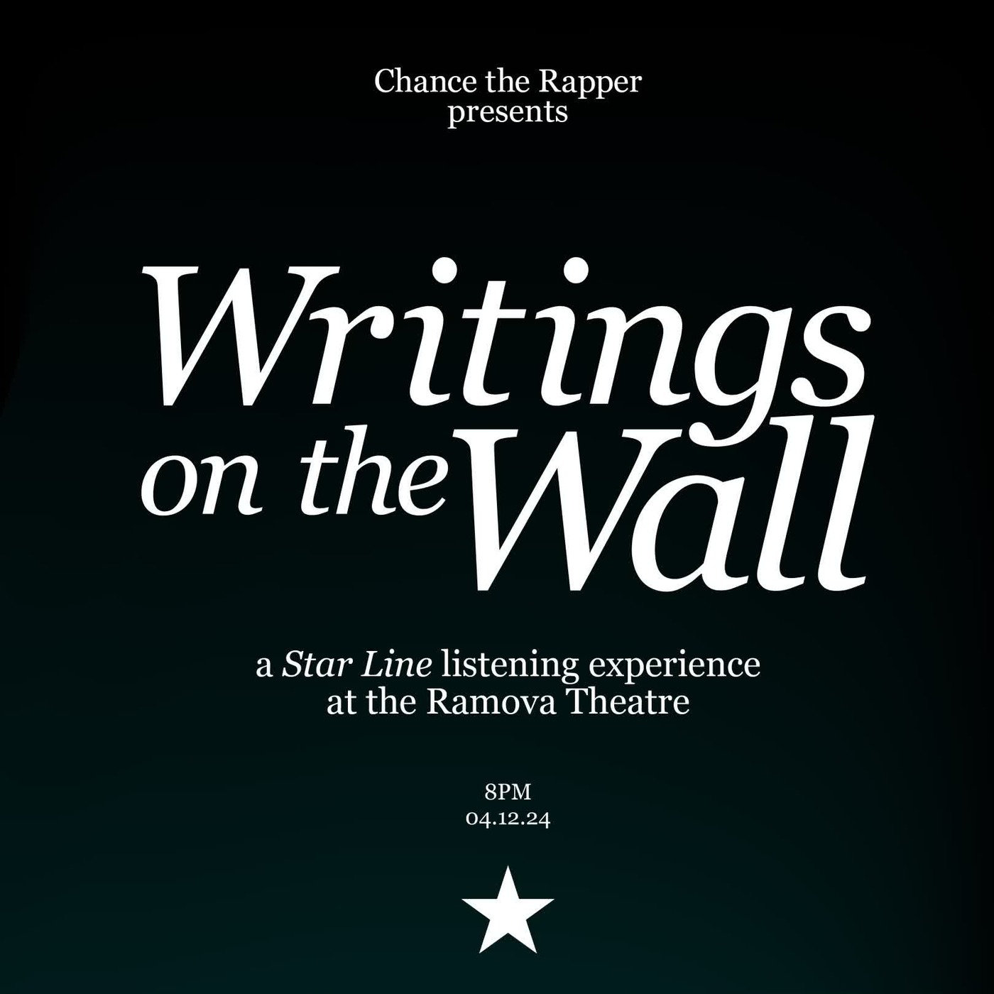 WRITINGS ON THE WALL — writings on the wall chicago